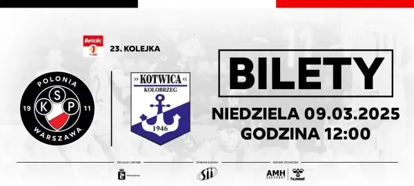 Polonia Warszawa - Kotwica Kołobrzeg