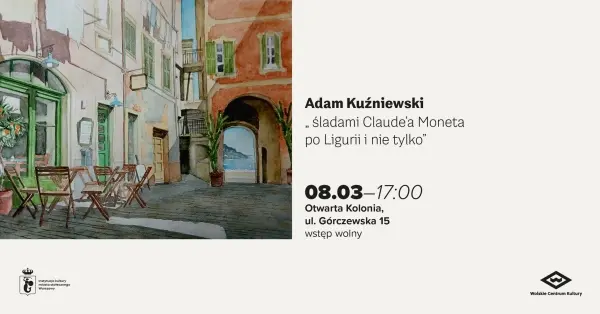W stronę słońca — Wernisaż akwareli i szkiców Adama Kuźniewskiego