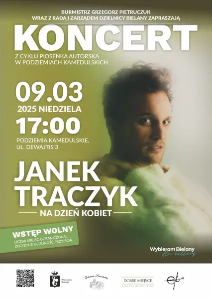 Janek Traczyk. Piosenka Autorska w Podziemiach Kamedulskich