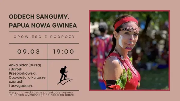ODDECH SANGUMY. PAPUA NOWA GWINEA. Opowieści o kulturze, czarach i przygodach