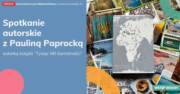 Spotkanie autorskie z Pauliną Paprocką