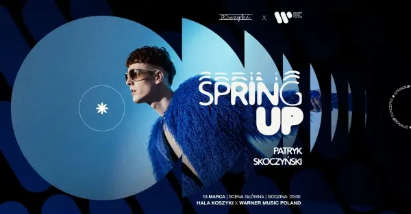 springUP | Patryk Skoczyński | cykl koncertów Warner Music Poland x Hala Koszyki