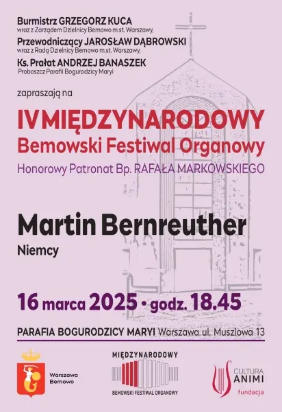 IV Międzynarodowy Bemowski Festiwal Organowy