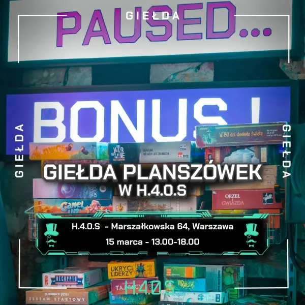 Giełda Planszówek w H.4.0.S