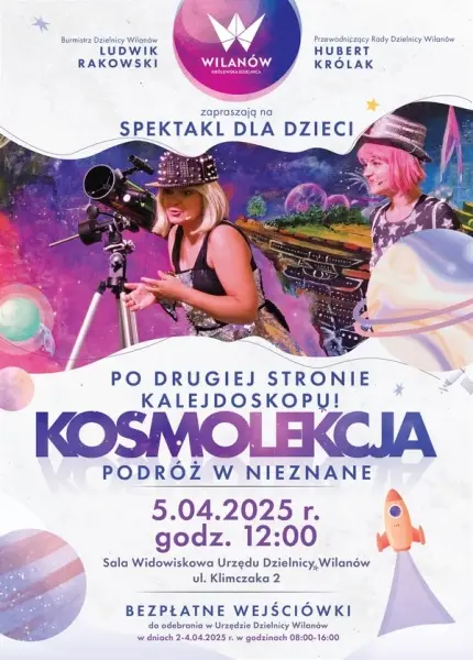 "Kosmolekcja - po drugiej stronie kalejdoskopu" | spektakl dla dzieci