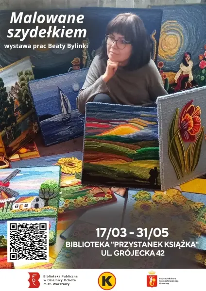 Beata Bylinka - wystawa "Szydełkiem malowane"