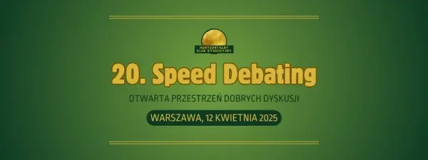 20. Speed Debating 