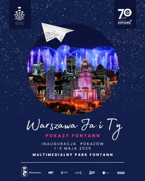 Warszawa Ja i Ty | Pokazy w Multimedialnym Parku Fontann 