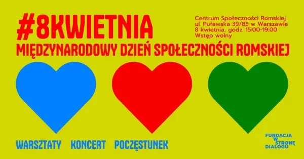 #8kwietnia - Międzynarodowy Dzień Społeczności Romskiej