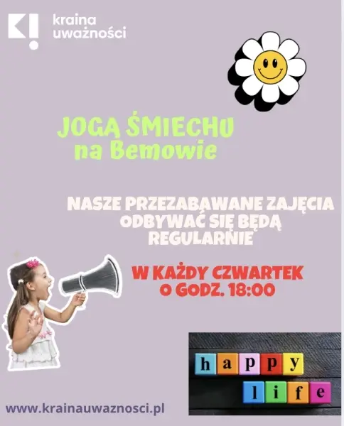 Joga śmiechu na Bemowie