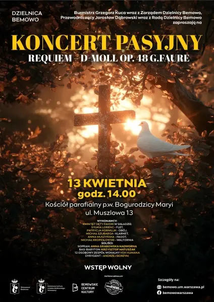 Koncert pasyjny „Requiem d-moll G.Faure”