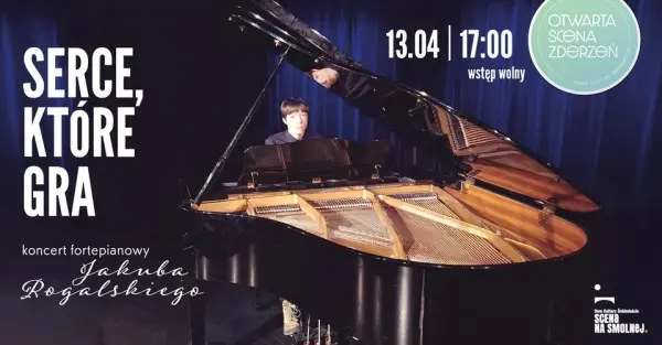 OTWARTA SCENA ZDERZEŃ „Serce, które gra” | Koncert fortepianowy