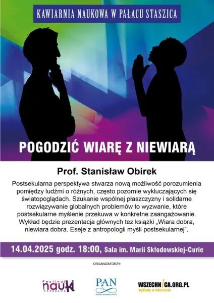 Kawiarnia Naukowa: Pogodzić wiarę z niewiarą