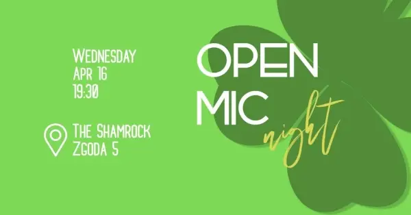 Open Mic Night at The Shamrock