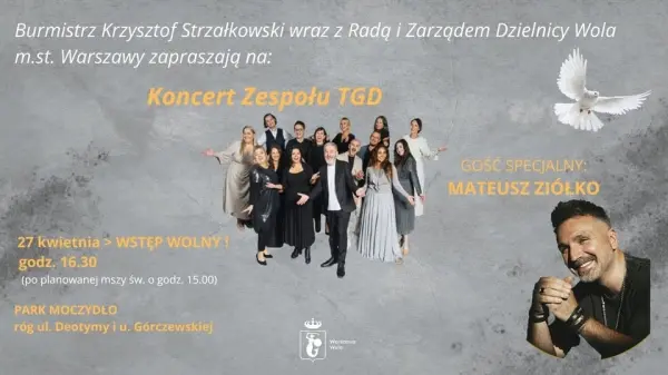 Koncert Zespołu Trzecia Godzina Dnia i Mateusza Ziółko