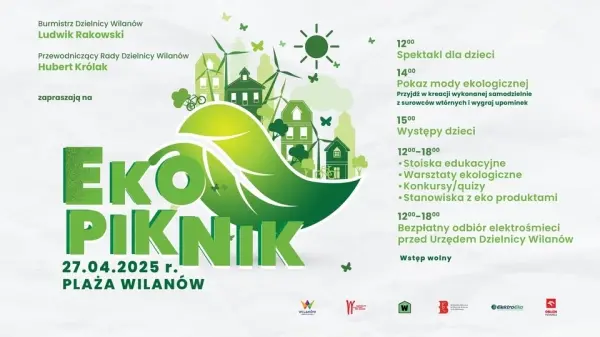 Eko Piknik w Wilanowie