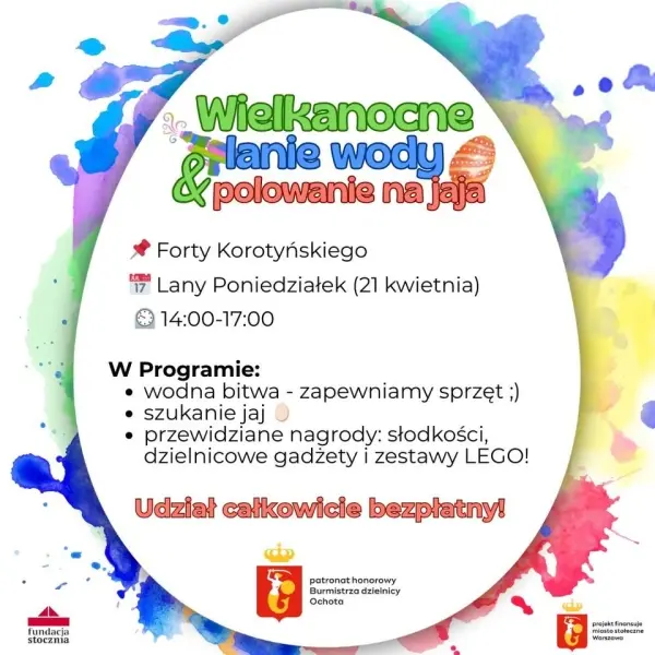 Wielkanocne lanie wody i polowanie na jajka - RAKOWIEC