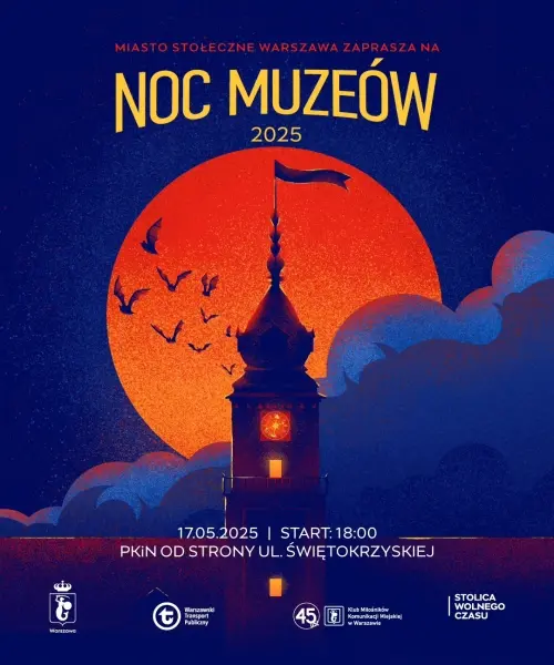 Noc Muzeów 2025 w Warszawie