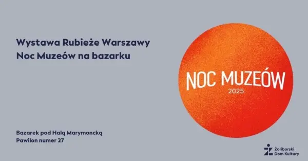 Noc muzeów na bazarku: Wystawa Rubieże Warszawy