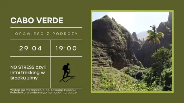 CABO VERDE - NO STRESS czyli letni trekking w środku zimy