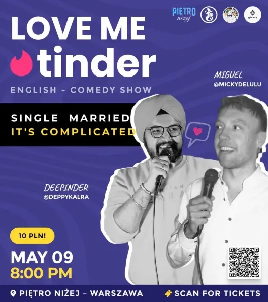 Love me Tinder - For singles, couples, and the emotionally unavailable