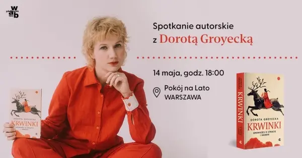 KRWINKI. Opowieści o stracie i nadziei | Spotkanie autorskie z Dorotą Groyecką