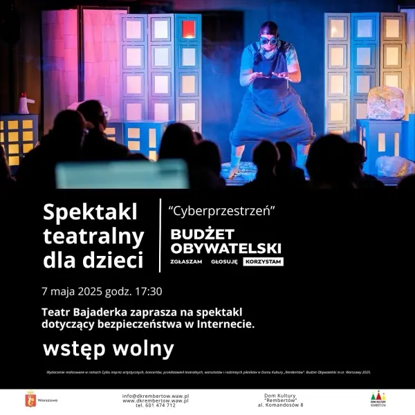 Cyberprzestrzeń | Spektakl teatralny dla dzieci