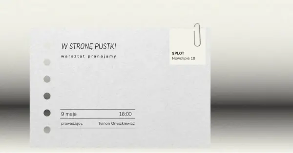 W stronę pustki – Warsztaty pranajamy