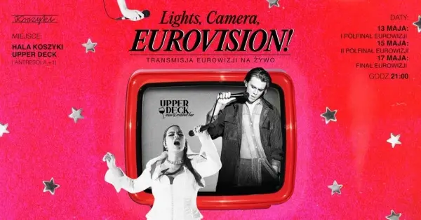 Eurowizja 2025 | transmisja na żywo w Upper Deck