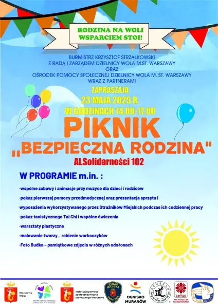 Piknik "Bezpieczna Rodzina"