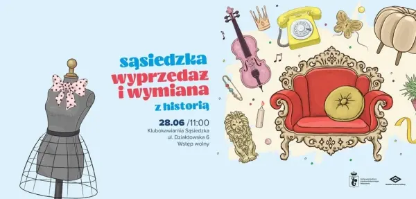 Sąsiedzka wyprzedaż i wymiana z historią