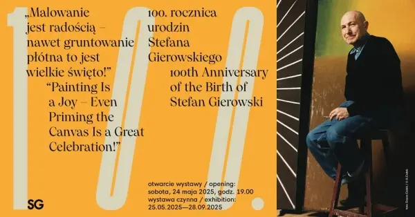 Malowanie jest radością! 100. rocznica urodzin Stefana Gierowskiego