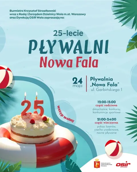 25-lecie Pływalni Nowa Fala