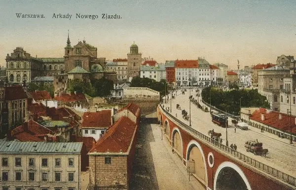 80-LECIE (OD)BUDOWY STAREJ? NOWEJ? WARSZAWY-cz. 1 Budowa Trasy W- Z i Mariensztatu