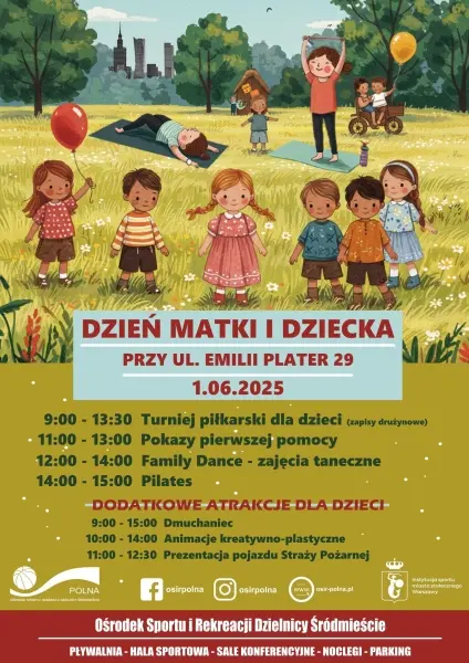 Dzień Matki i Dziecka z OSiR Polna 2025!