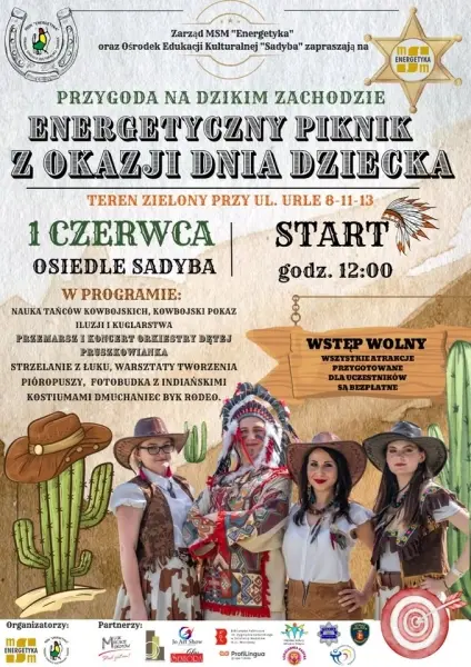 ENERGETYCZNY PIKNIK Z OKAZJI DNIA DZIECKA - SADYBA 2025