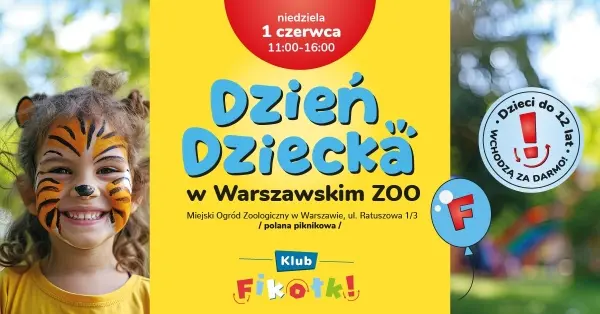 DZIEŃ DZIECKA Z FIKOŁKAMI W WARSZAWSKIM ZOO