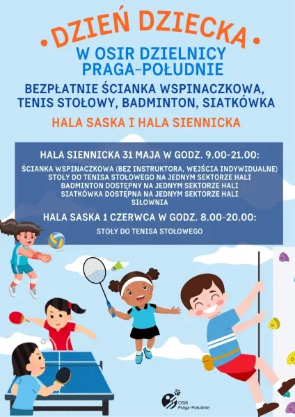 Dzień Dziecka w Hali Siennicka