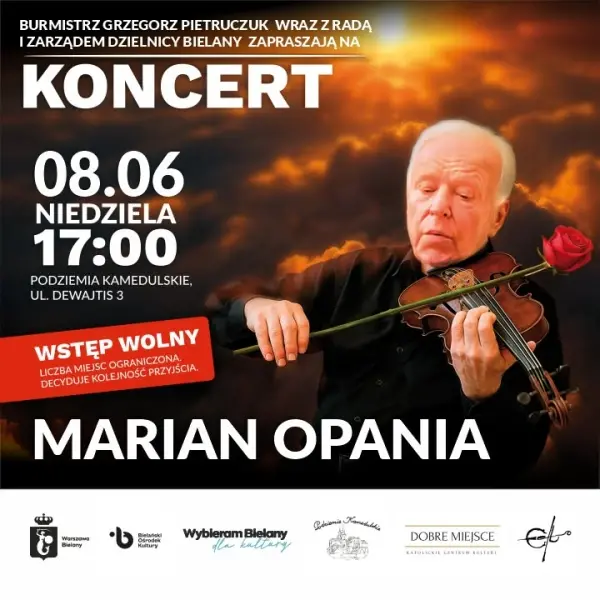Marian Opania. Piosenka Autorska w Podziemiach Kamedulskich