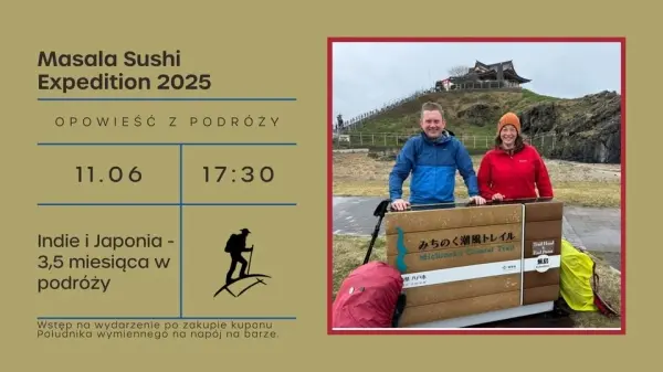 Masala Sushi Expedition 2025. Indie i Japonia - 3,5 miesiąca w podróży