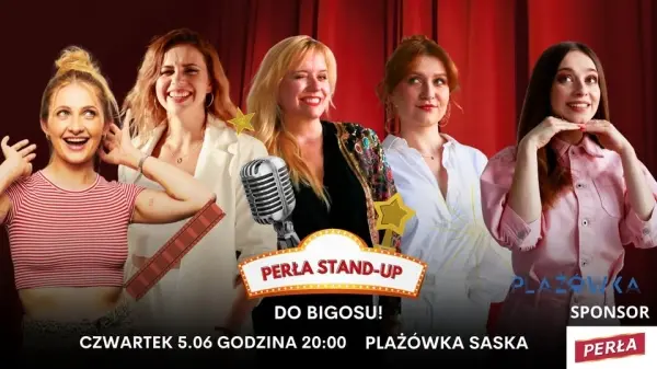 Perła Stand-up na plaży Saska! Do Bigosu!