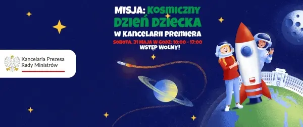Kosmiczny Dzień Dziecka w Kancelarii Premiera
