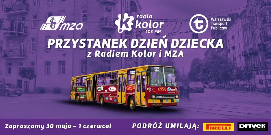 Przystanek Dzień Dziecka z Radiem Kolor i MZA
