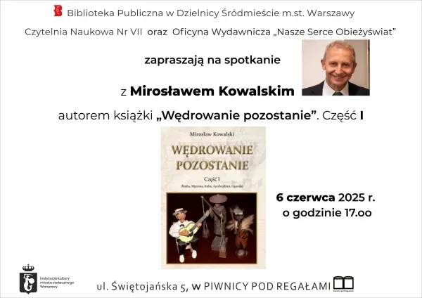 Spotkanie autorskie z profesorem Mirosławem Kowalskim