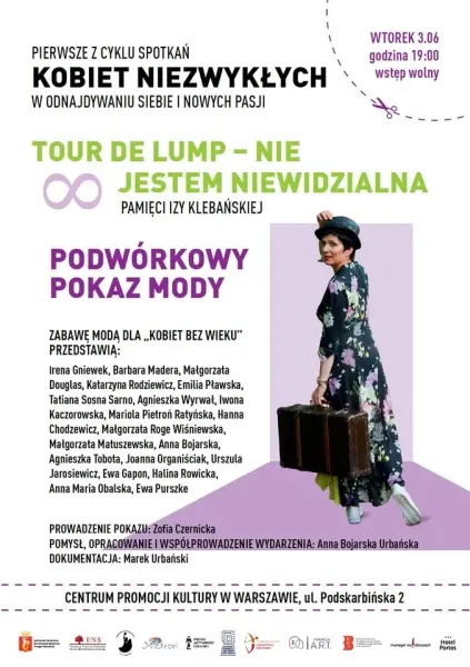 TOUR DE LUMP – NIE JESTEM NIEWIDZIALNA