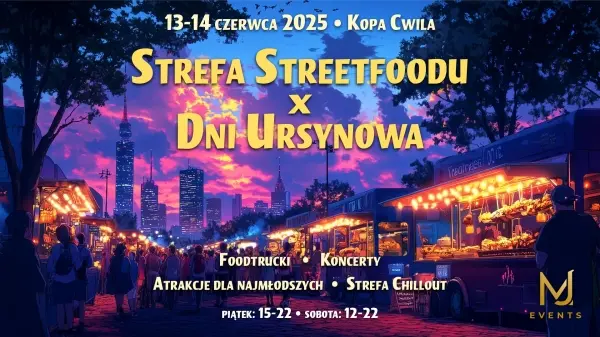 Strefa Streetfoodu podczas Dni Ursynowa 2025