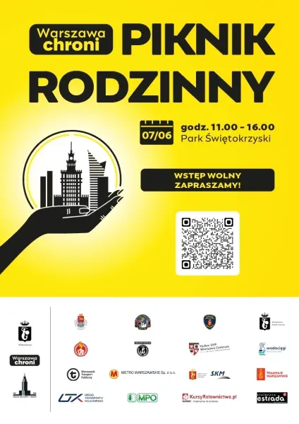 Rodzinny piknik „Warszawa chroni”