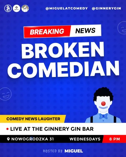 Breaking News - Broken Comedian