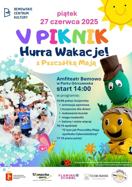 V Piknik Hurra Wakacje z Pszczółką Mają