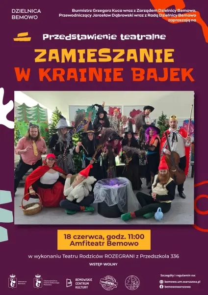 „Zamieszanie w Krainie Bajek” | spektakl